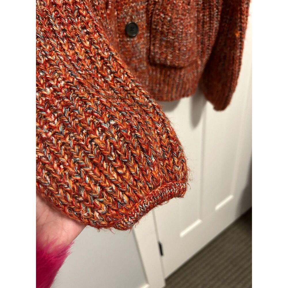 Universal Threads Fall Colors Rust Women's Cardig… - image 4